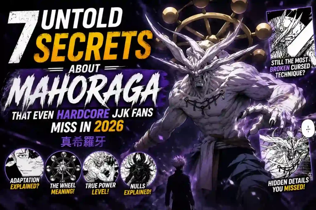 7 Untold Secrets About Mahoraga That Even Hardcore JJK Fans Miss in 2026